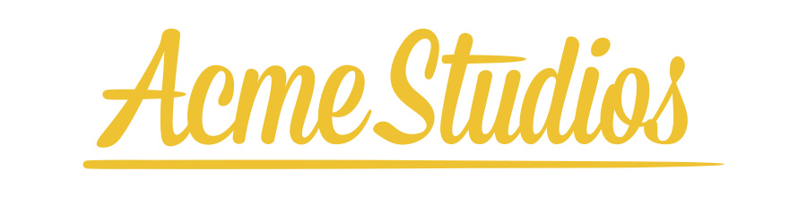 Acme Studios new logo design